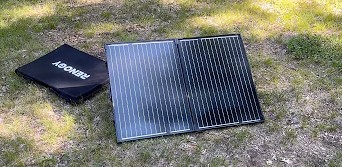 Suitcase Solar Panel